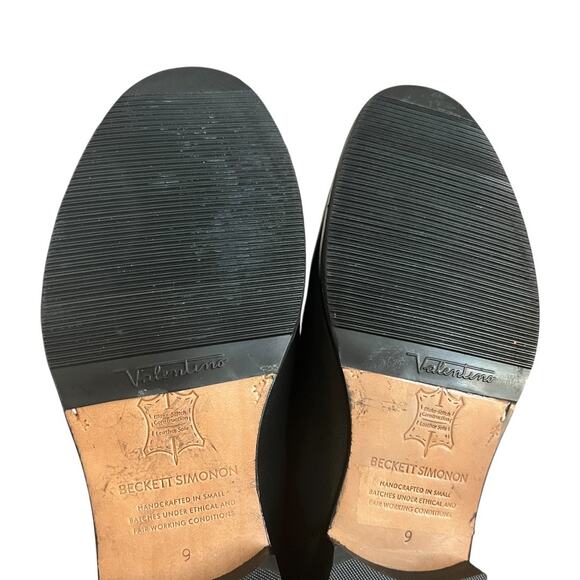 Beckett Simonon Lambert Leather Black Loafers Men Size 9 main image 16